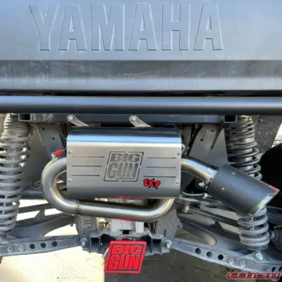 Big Gun Exhaust Explorer Series Slip On for Yamaha Wolverine RMAX 2/4/LE/SE 2021-2024 - 15-2362