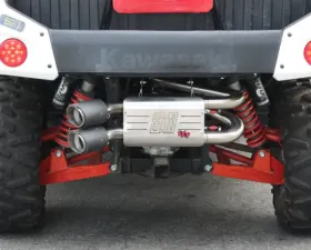 Big Gun Exhaust Explorer Series Dual Slip On for Kawasaki Teryx 4 750 2012-2023