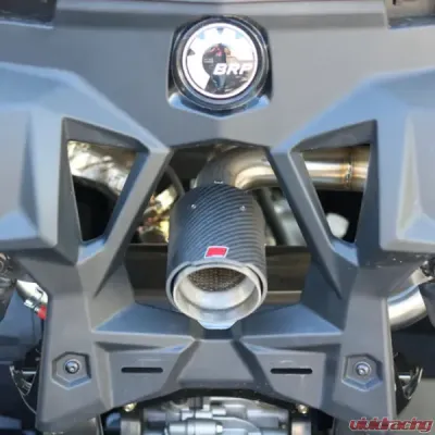 Big Gun Exhaust Explorer Slip On for Can Am Maverick Sport 1000R/MAX 2019-2023, 304 Stainless Steel - 15-6962