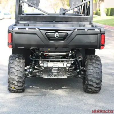Big Gun Exhaust Explorer Series Slip On for Can Am Defender HD8/Max 2016-2022, 304 Stainless Steel - 15-6972