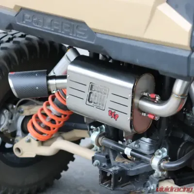 Big Gun Exhaust Explorer Series Slip-On for Polaris General 1000 2016-2024, 304 Stainless Steel - 15-7412