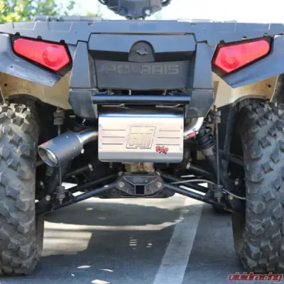 Big Gun Exhaust Explorer Slip On for Polaris Sportsman 550 XP/HO/EPS/EFI 2009-2014 - 15-7612