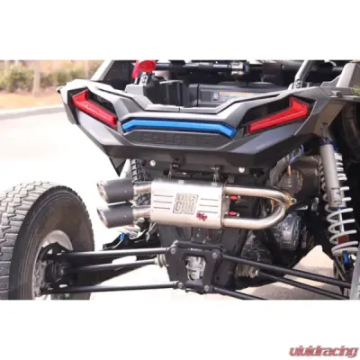 Big Gun Exhaust Explorer Series Dual Slip On for Polaris RZR XP Turbo | Turbo S 2017-2024 - 15-7972