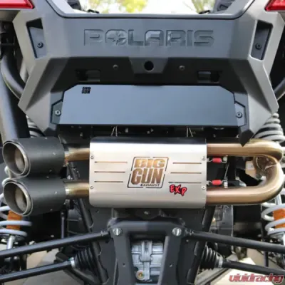 Big Gun Exhaust Explorer Series Dual Slip On for Polaris RZR Pro XP 2020-2024, 304 Stainless Steel - 15-7992