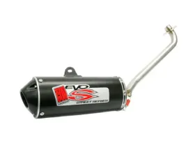 Big Gun Exhaust Evo S Full System for Honda Grom 2017-2020, Black Aluminum Muffler