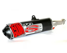 Big Gun Exhaust Evo S Slip-On for Honda CBR 1000RR 2008-2010, Black Aluminum Muffler
