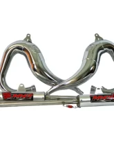 Big Gun Exhaust Full System for Yamaha Banshee 1987-2006, 2-Stroke MX2, Nickel Plated                                     - 17-23503 - Image 4