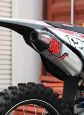 Big Gun Exhaust Exo R Series MX Full System for Honda CRF 450R 2021-2024, Aluminum Muffler                                     - 19-14573 - Image 2