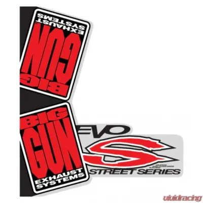 Big Gun Evo S Muffler Wrap Decal - 41-SWRAP
