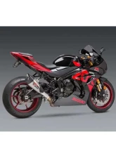 Yoshimura AT2 Stainless Steel Slip-On Exhaust w/Stainless Muffler Suzuki GSX R1000 2017-2022                                     - 11182BP521 - Image 2