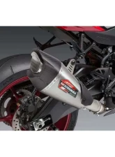Yoshimura AT2 Stainless Steel Slip-On Exhaust w/Stainless Muffler Suzuki GSX R1000 2017-2022                                     - 11182BP521 - Image 3