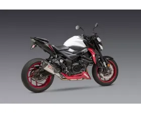 Yoshimura AT2 Stainless Slip-On Exhaust w/ Stainless Muffler Suzuki GSX-S750 | GSX-S750Z 2018-2022