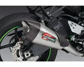 Yoshimura AT2 Stainless 3/4 Exhaust w/ Stainless Muffler Kawasaki ZX-6R 2019+