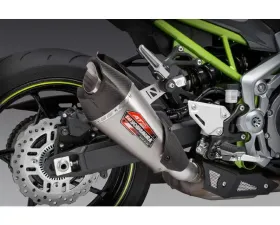 Yoshimura AT2 Stainless Slip-On Exhaust w/ Stainless MufflerKawasaki Z900 2017+