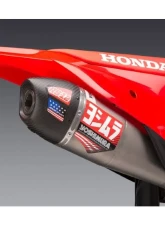 Yoshimura RS-12 Stainless Slip-On Exhaust w/ Stainless Muffler Honda CRF450R | CRF450RX 2021-2022                                     - 225852S320 - Image 6