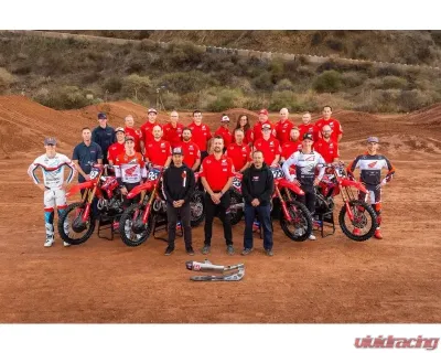 Yoshimura RS-12 Stainless Slip-On Exhaust w/ Stainless Muffler Honda CRF450R | CRF450RX 2021-2022 - 225852S320