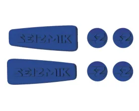 Seizmik Pursuit Mirror Insert Kit Blue
