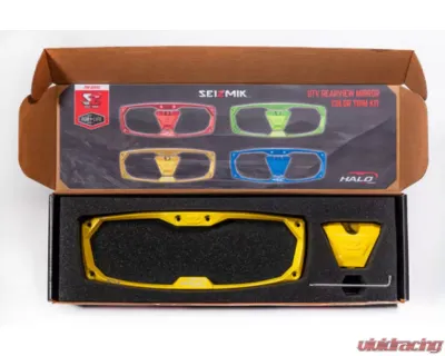 Seizmik Bezel Halo Billet/Led/Cast Yellow - 18103