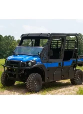 Seizmik .220inch UV1s Folding Windshield Kawasaki Pro Mule 2015-2023                                     - 50-26094KIT - Image 6