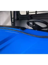 Seizmik .220inch UV1s Folding Windshield Kawasaki Pro Mule 2015-2023                                     - 50-26094KIT - Image 2