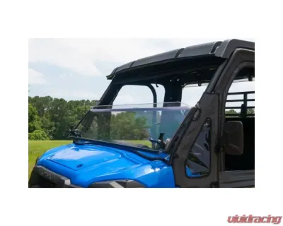 Seizmik .220inch UV1s Folding Windshield Kawasaki Pro Mule 2015-2023 - 50-26094KIT