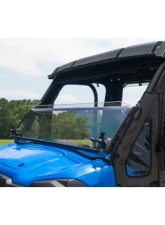 Seizmik .220inch Import AR2 6mm Folding Windshield Kawasaki Pro Mule 2015-2023                                     - 50-26095KIT - Image 3