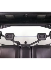 Seizmik Rear Folding Windshield Polaris Full Size Ranger XP 900 | 1000 | XP 1000 2013-2023                                     - 50-32001KIT - Image 2