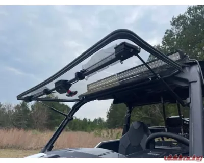 Seizmik Flip Up Vent Scratch Resistant Windshield Kit Polaris Profit General 1000 | XP 1000 2016-2023 - 50-50224KIT