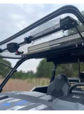 Seizmik Flip Up Vent Scratch Resistant Windshield Kit Polaris Profit General 1000 | XP 1000 2016-2023                                     - 50-50224KIT - Image 3