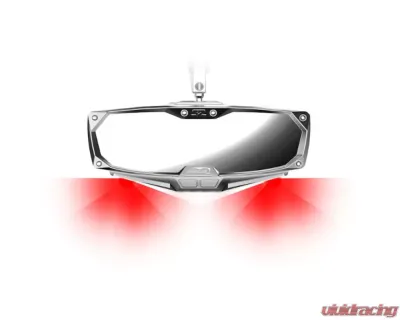 Seizmik Halo Led Mirror with 1.75inch Clamp Polaris | Kawasaki | Honda | Yamaha | Bennche | Kubota 2004-2022 - 56-18019