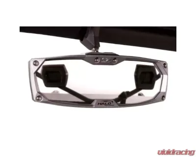 Seizmik Halo Cast Rear View Mirror with 1.75inch Clamp Polaris | Kawasaki | Honda | Arctic Cat | John Deere | Kubota | Suzuki 2004-2022 - 56-18024
