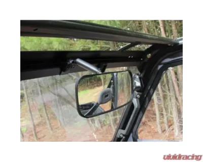 Seizmik Auto Style Rear View Mirror Steel Clamp Polaris Ranger XP 800 | 900 | 1000 2003-2021 - 56-18054