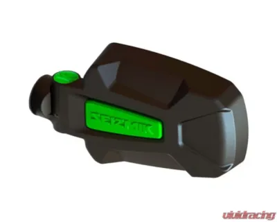 Seizmik Lime Green Pursuit Mirror Color Insert Kits Kawasaki - 56-18076