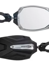 Seizmik Photon Sideview Mirror 1.75inch Round Tube with Cast Aluminum Body and Bezel Kawasaki | Honda | Polaris | Yamaha | Can-Am 2004-2022                                     - 56-18107 - Image 2