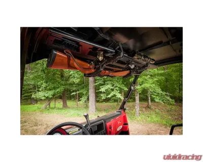 Seizmik OHGR 2 Gun Rack with 1.75inch Clamp Polaris | Yamaha | Kawasaki | Honda | Arctic Cat 2009-2023 - 58-07300