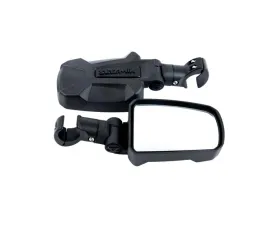 Seizmik Pursuit Side View Mirror, Pair, Cast Aluminum, Adjustable Clamp