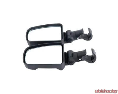 Seizmik Pursuit Side View Mirror, Pair, Cast Aluminum, Adjustable Clamp - 56-18110