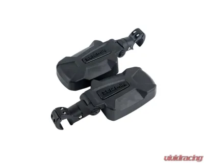 Seizmik Pursuit Side View Mirror, Pair, Cast Aluminum, Adjustable Clamp - 56-18110