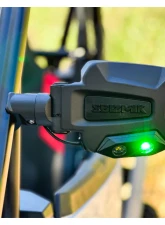Seizmik Pursuit Night Vision Series Side View Mirror, Pair, Cast Aluminum, Adjustable Clamp Polaris | Kawasaki | Honda | Can-Am | John Deere | Textron | Yamaha | Kubota                                     - 56-18111 - Image 3