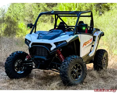 Seizmik Pursuit Night Vision Series Side View Mirror, Pair, Cast Aluminum, Adjustable Clamp Polaris | Kawasaki | Honda | Can-Am | John Deere | Textron | Yamaha | Kubota - 56-18111