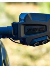 Seizmik Pursuit Night Vision Series Side View Mirror, Pair, Cast Aluminum, Adjustable Clamp Polaris | Kawasaki | Honda | Can-Am | John Deere | Textron | Yamaha | Kubota                                     - 56-18111 - Image 8