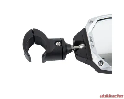 Seizmik Photon Side View Mirror with Cast Aluminum Body & Bezel, Adjustable Clamp, Pair Polaris | Kawasaki | Honda | Can-Am | John Deere | Textron | Yamaha | Kubota - 56-18112