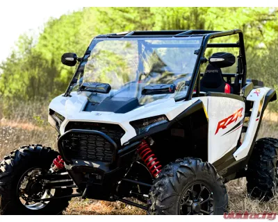 Seizmik Photon Side View Mirror with Cast Aluminum Body & Bezel, Adjustable Clamp, Pair Polaris | Kawasaki | Honda | Can-Am | John Deere | Textron | Yamaha | Kubota - 56-18112