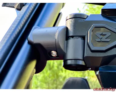 Seizmik TrailRider Side View Mirrors, Pair, Universal Adjustable Clamp - 56-18113