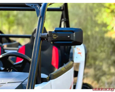 Seizmik TrailRider Side View Mirrors, Pair, Universal Adjustable Clamp - 56-18113