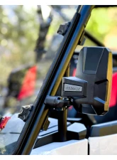 Seizmik Embark Side View Mirror w/ ABS Body & Bezel, Adjustable Clamp, Pair Polaris | Kawasaki | Honda | Can-Am | John Deere | Textron | Yamaha | Kubota                                     - 56-18114 - Image 9