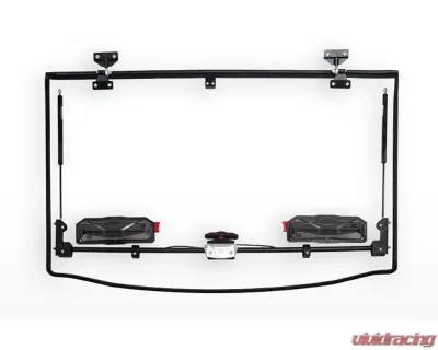 Seizmik Flip-Up Versa-Vent Windshield for Polaris Full-Size Pro-Fit Ranger - 50-50220KIT