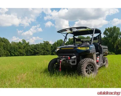 Seizmik Flip-Up Versa-Vent Windshield for Polaris Full-Size Pro-Fit Ranger - 50-50220KIT