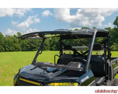 Seizmik Flip-Up Versa-Vent Windshield for Polaris Full-Size Pro-Fit Ranger - 50-50220KIT