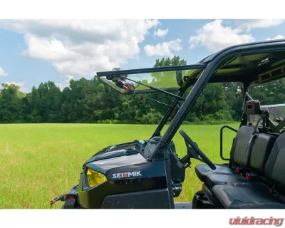 Seizmik Flip-Up Versa-Vent Windshield for Polaris Full-Size Pro-Fit Ranger - 50-50220KIT